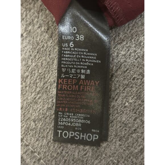 NWT Top Shop Lace Back Romper Womens 6 - Picture 5 of 5